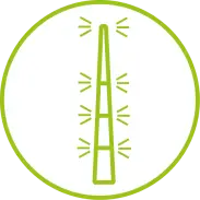 Icono de categoria: SEÑALIZACIÓN DE OBSTÁCULOS Y NAVEGACIÓN AÉREA